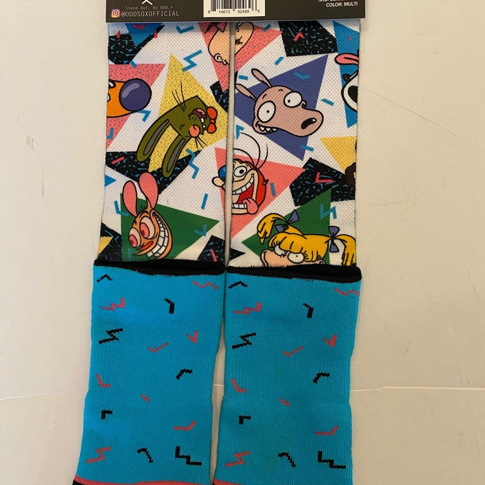 Nickelodeon ODD SOX Rug Rats socks - Picture 2 of 4